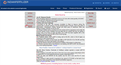 Desktop Screenshot of indianfertilizer.com